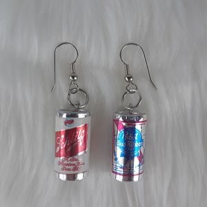Beer Can Earrings
